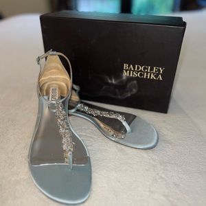 Badgley Mischka Women's Blue Sandals
